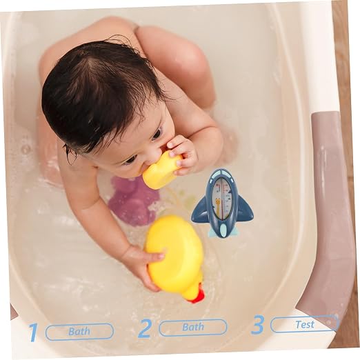Bath Water Temperature Gauge Liquid Thermometer for Accurate Readings Bathtubs Quick Simple Use for Newborns and Toddlers Design