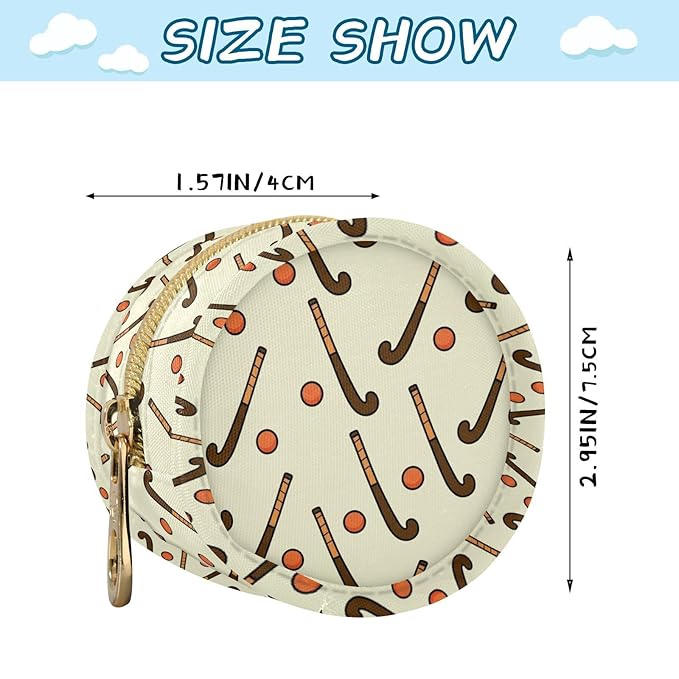 Cartoon Golf Ball Beige Print Pacifier Holder Case for Diaper Bag Portable Travel Pacifier Storage Case with Clip Pacifier Storage Container for Outdoor Purse Baby Girls Boys