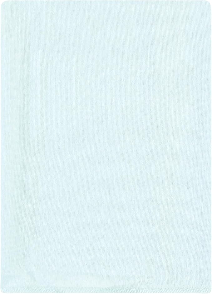 Hudson Baby Unisex Baby Cotton Flannel Burp Cloths Bundle, Boy New Elephant, One Size
