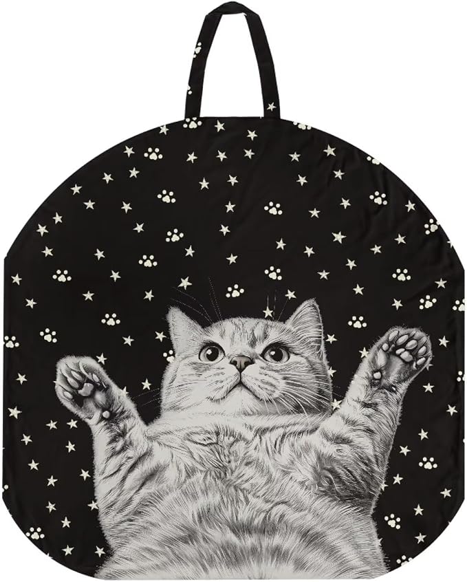 Cat Nursing Pillow Cover Breastfeeding Pillow Slipcover for Baby Boys & Girls Nursing Pillow Case for Newborn Soft Fabric Fits Snug On Infant Pillow Not Included