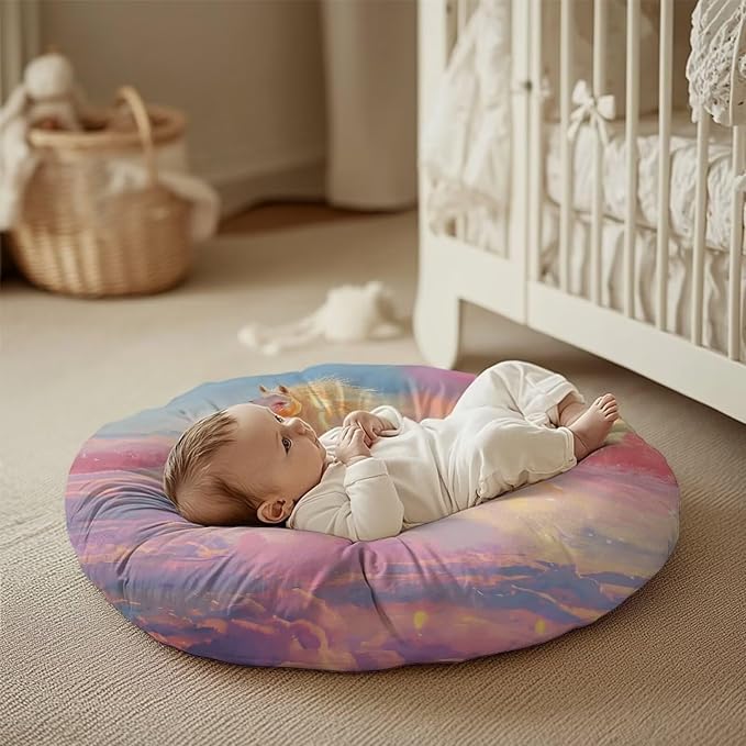Fantasy Horse Pillow Cover Girls Cute Shark Breastfeeding Pillow Cover for Baby Snug Fits Newborn Nursing Pillow Case Super Soft Nursing Pillow Slipcovers for Breastfeeding Moms
