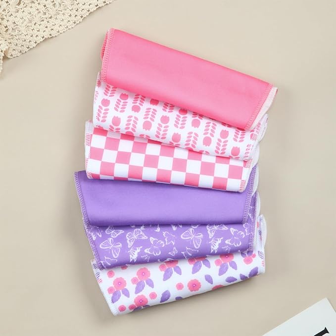 10-Pack Burp Cloths for Baby Boys and Girls - Organic Baby Burp Cloth,Baby Washcloths, Burp Rags, Large Neutral Burp Clothes for Newborn