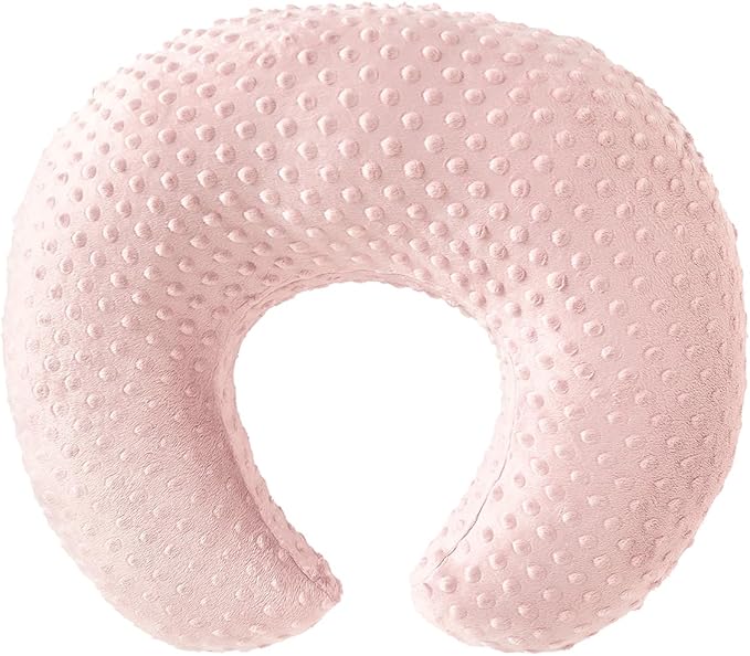 Nursing Pillow for Breastfeeding and Bottle Feeding More Support for Mom and Baby,Soft Newborn Nursing Baby Pillowï¼?Machine Washable (Sepia Rose)
