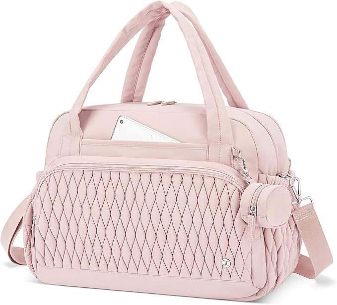 Telena Tote Diaper Bags, Travel Crossbody Large Capacity Hospital Bag for Women Labor Delivery with Pacifier Case