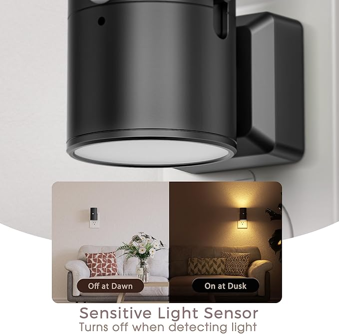 Briignite Motion Sensor Night Light,Motion Activated Plug in Night Lights, 0-100LM Dimmable Soft White 3000K, Motion Sensor Light Indoor for Bathroom Hallway Bedroom Stairway Kid Elderly Pet