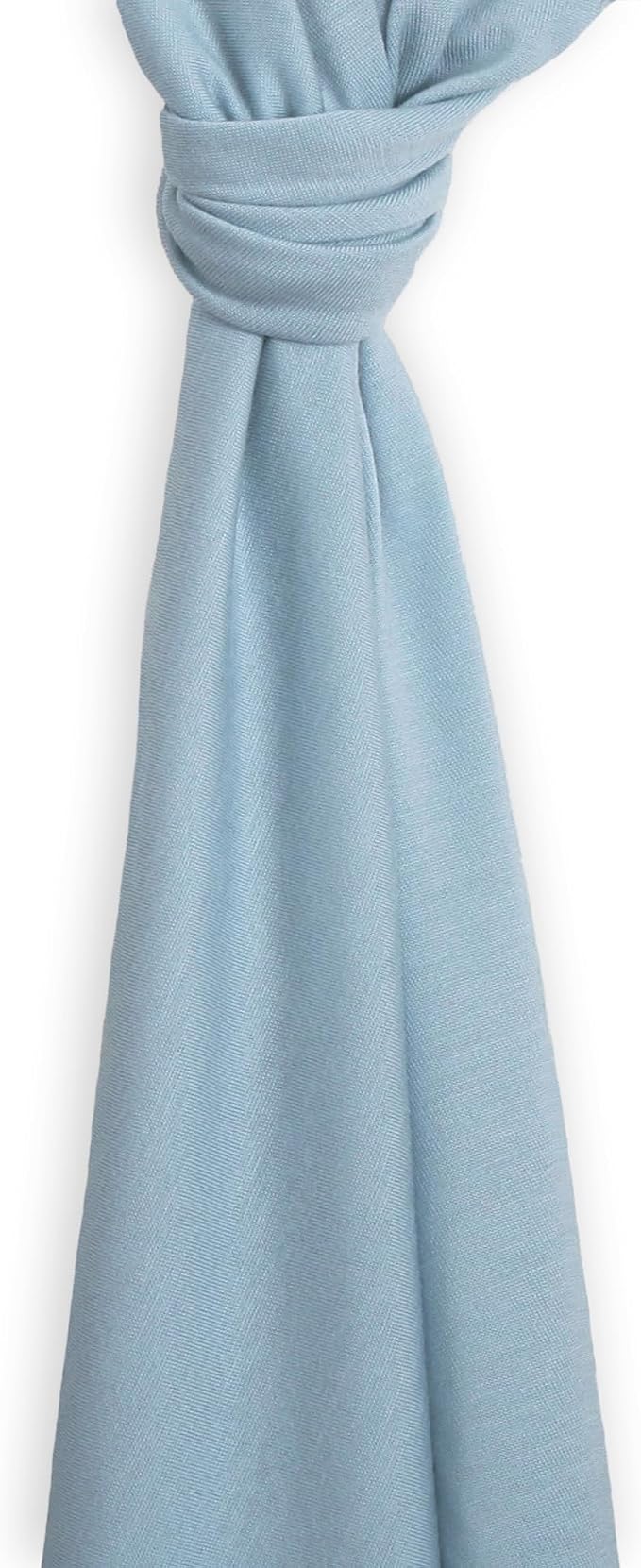 Woolino Baby Swaddle Blanket, 100% Merino Wool Receiving Blanket for Boys & Girls, Swaddles for Newborns 0-3 Months, Blue