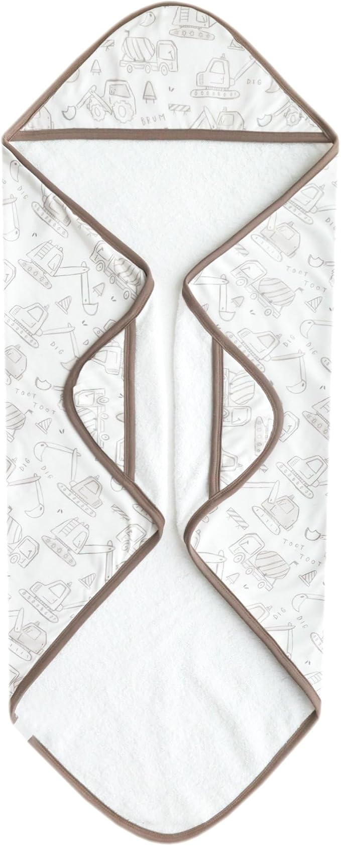 Copper Pearl Premium Knit Hooded Bath Towel Gage