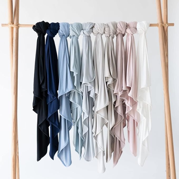 KYTE BABY Rayon Made from Bamboo Swaddling Blanket (Cloud)
