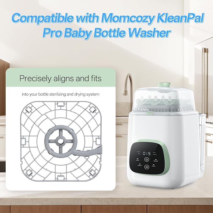 Replacement Bottom Tray for Momcozy KleanPal Pro Baby Bottle Washer & Grownsy EaseClean Bottle Washer Pro, BPA-Free & Heat-Resistant, Easy Install Momcozy Baby Bottle Washer Accessories