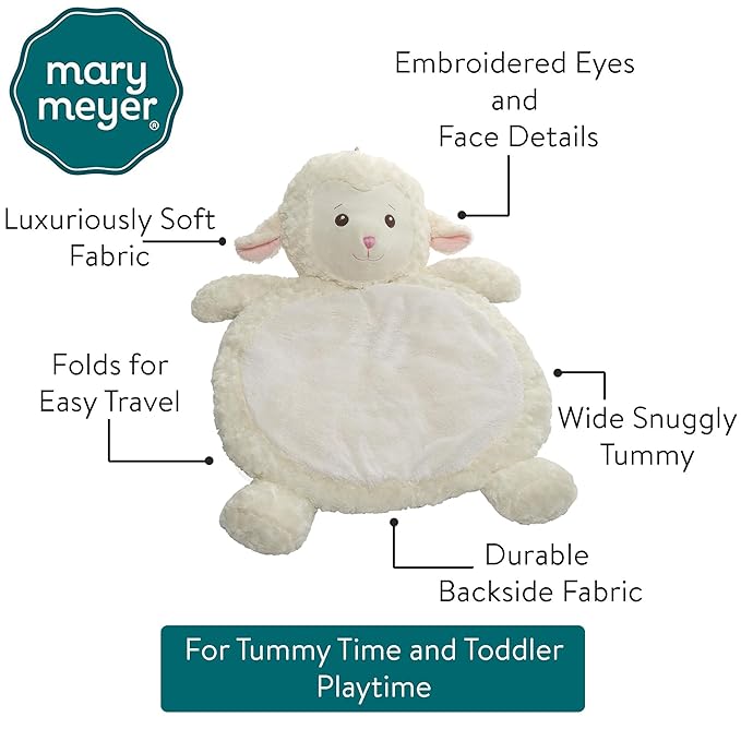 Mary Meyer Bestever Baby Mat, Lamb