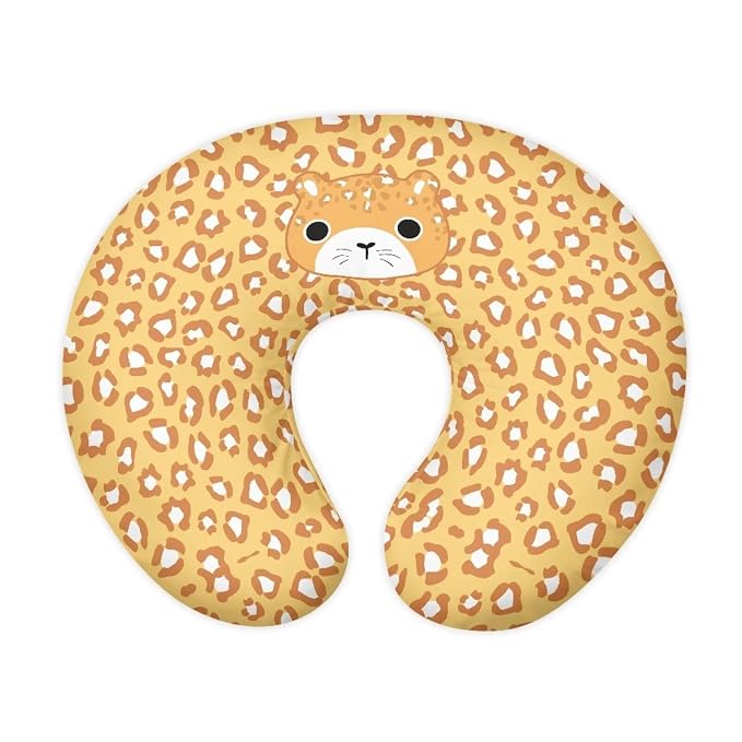Yellow Panther Nursing Pillow Cover, Ultra Soft Comfortable Newborn Nursing Pillow Case Breathable Soft Slipcover for Baby Boy Girl