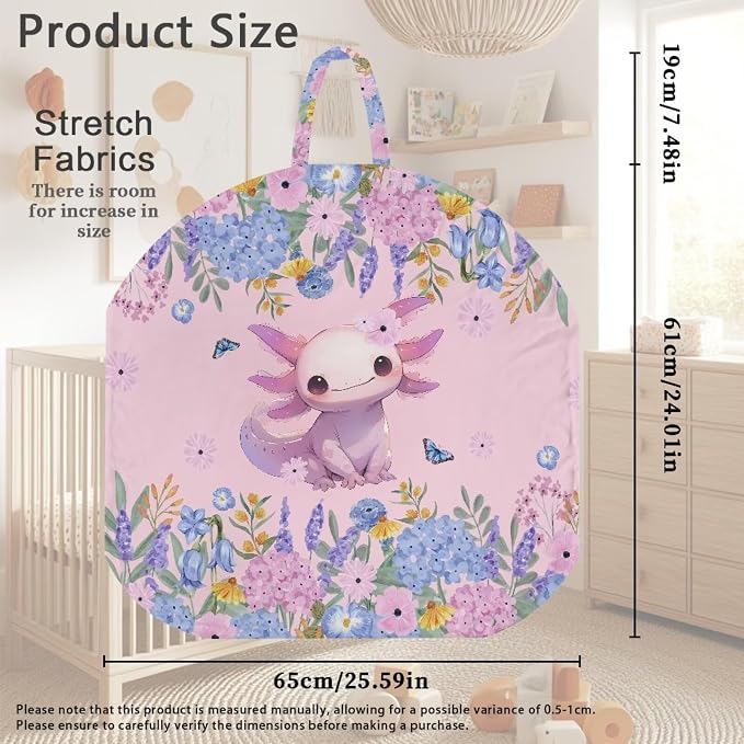 Pink Axolotl Breastfeeding Pillow Cover Nursing Pillow Cover Pillow Slipcover Detachable Nursing Pillow Protective Cas Baby Feeding Supplies Soft and Cozy Cover