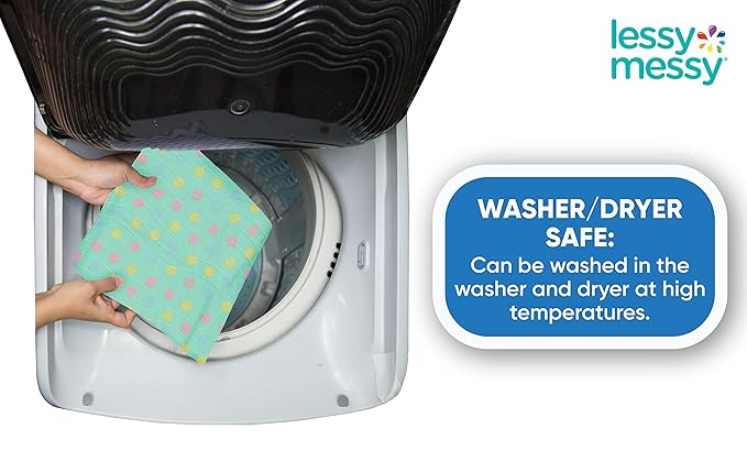 Portable Baby Changing Mat - Extra Large Waterproof Diaper Changing Pad | Machine Washable & Dryer Safe | Wipeable Surface for Easy Cleaning | Stylish Polka Dot Design