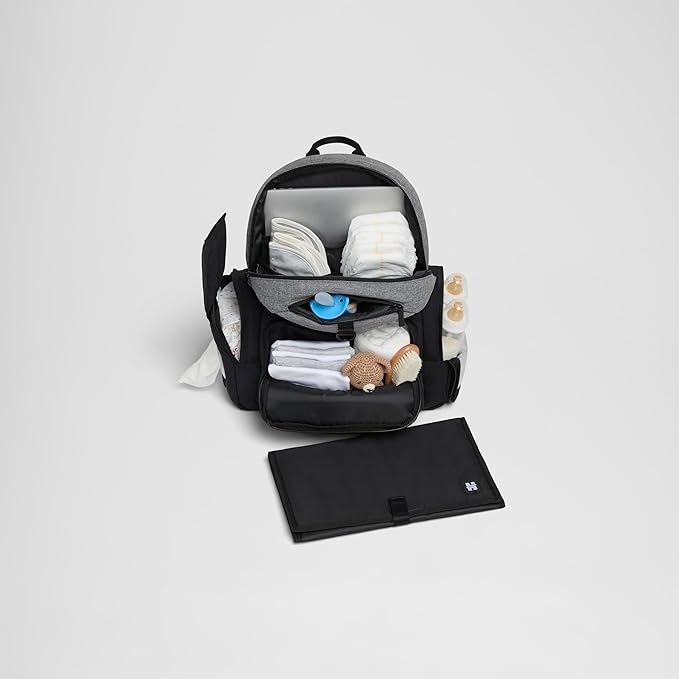 HUGGIES Unisex-adult Day Pack Diaper Backpack, Medieval Blue/Two Tone, One Size