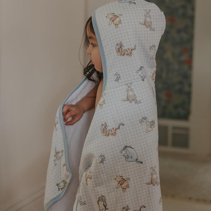 Copper Pearl Premium Big Kid Hooded Towel Winnie The Pooh & Friends