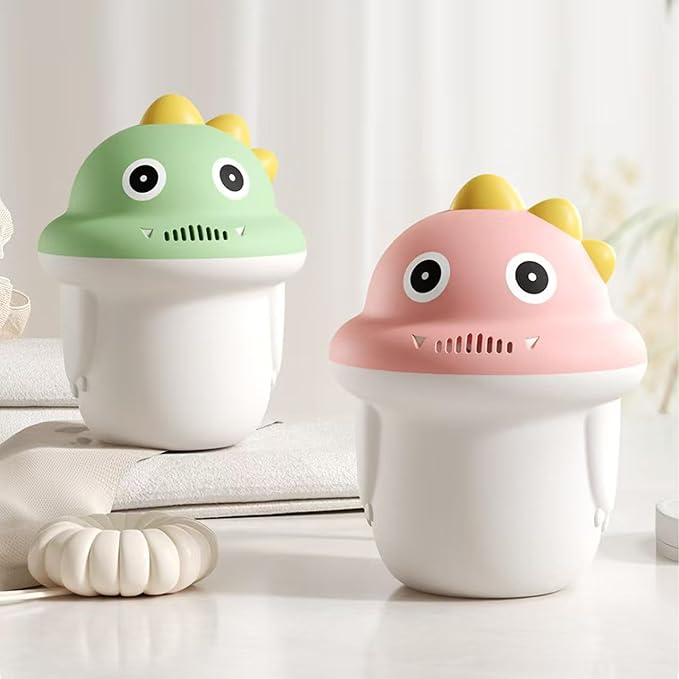 Baby Bath Rinse Cup, Shampoo Bath Rinser with Easy-Grip Handle, Tear-Free Design for Infants, Toddlers and Kids (Green)