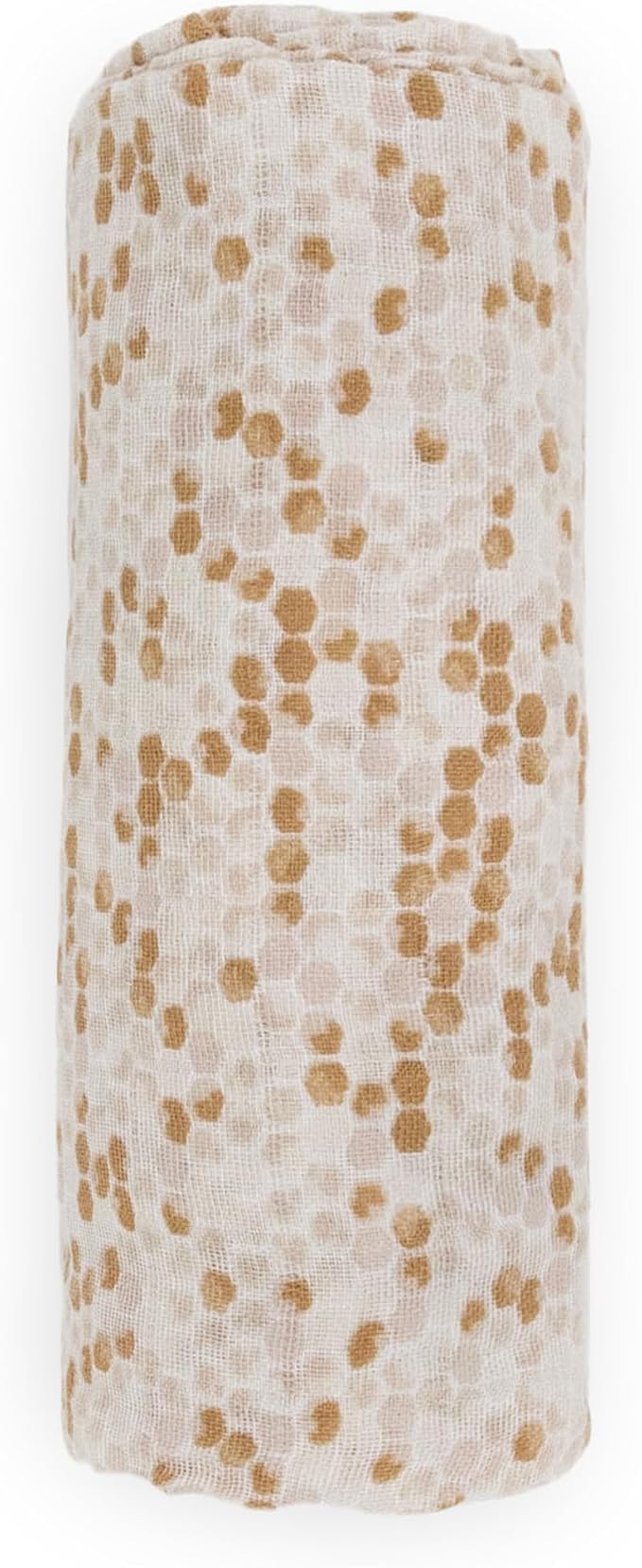 Little Unicorn Premium Cotton Swaddle Baby Blanket | Breathable Fabric | for swaddling, Play, Nursing & More (Honeycomb)