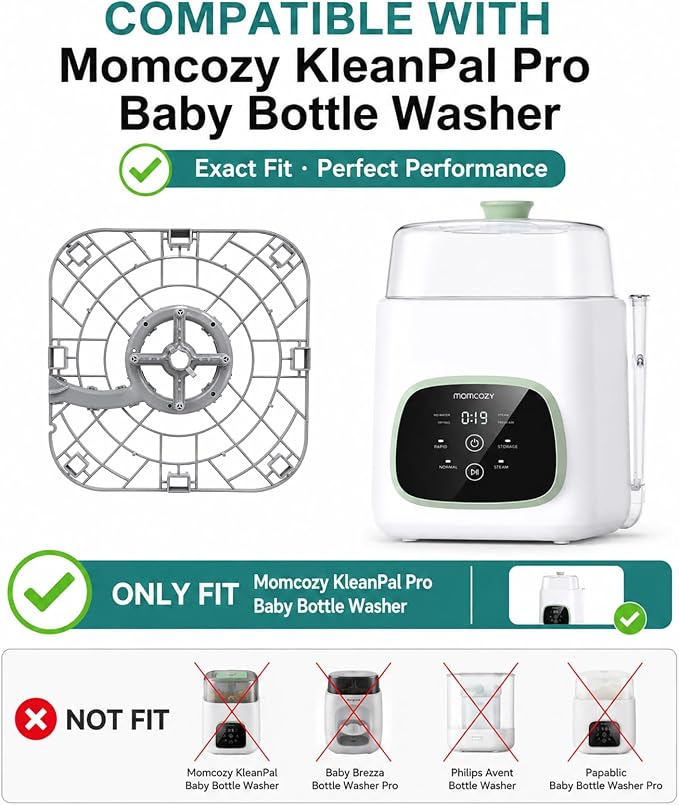 Replacement Bottom Tray for Momcozy KleanPal Pro Bottle Washer | Restore stable performance with a replacement bottom tray designed for a secure fit with Momcozy KleanPal Pro