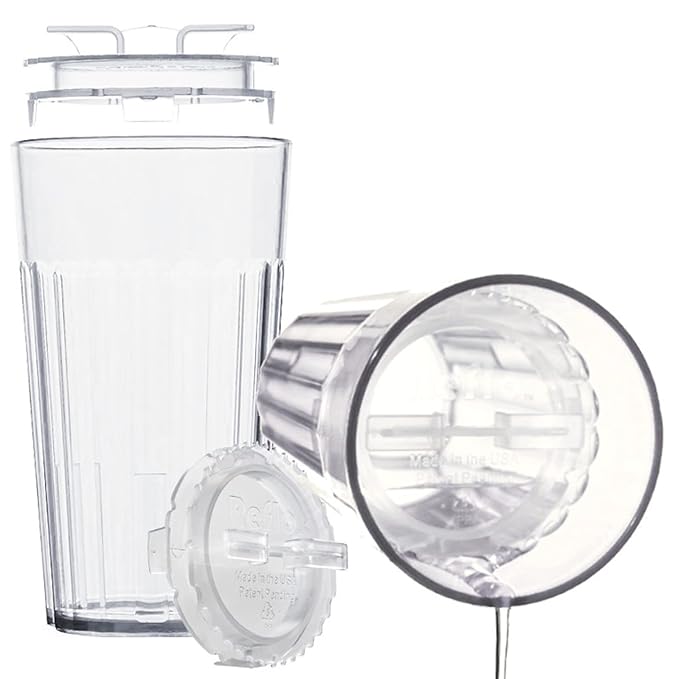 Reflo Smart Cup Bundle (Clear 2-Pack) Montessori Weaning Transition Training Cup, Slow-Spill Open-Rim Design, 360 Slow-Flow-Control, BPA-Free, Made in USA, E-Guide via QR Code
