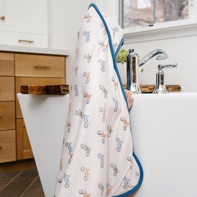 Copper Pearl Premium Knit Hooded Bath Towel Ryder