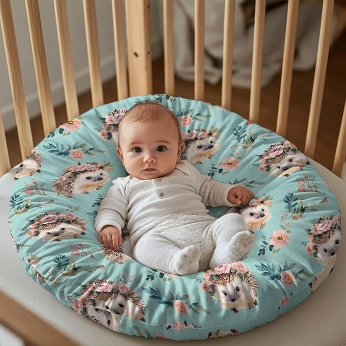 Hedgehog Breastfeeding Pillow Cover Nursing Pillow Cover Pillow Slipcover Detachable Nursing Pillow Protective Cas Baby Feeding Supplies Soft and Cozy Cover