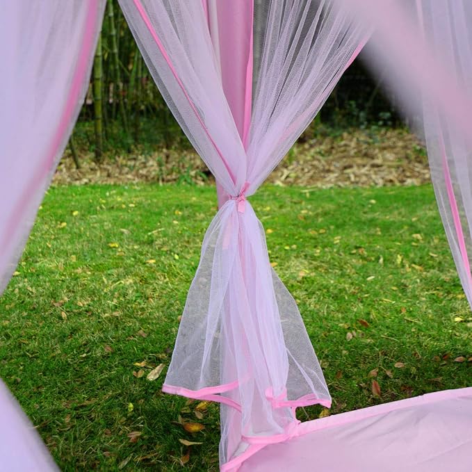 POCO DIVO Princess Castle Girls Play House Indoor Pink Toy Tents Kids Outdoor Playhouse