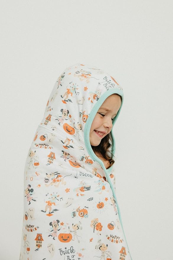 Copper Pearl Premium Big Kid Hooded Towel 'Mickey Mouse's Boo Bash' - One Size
