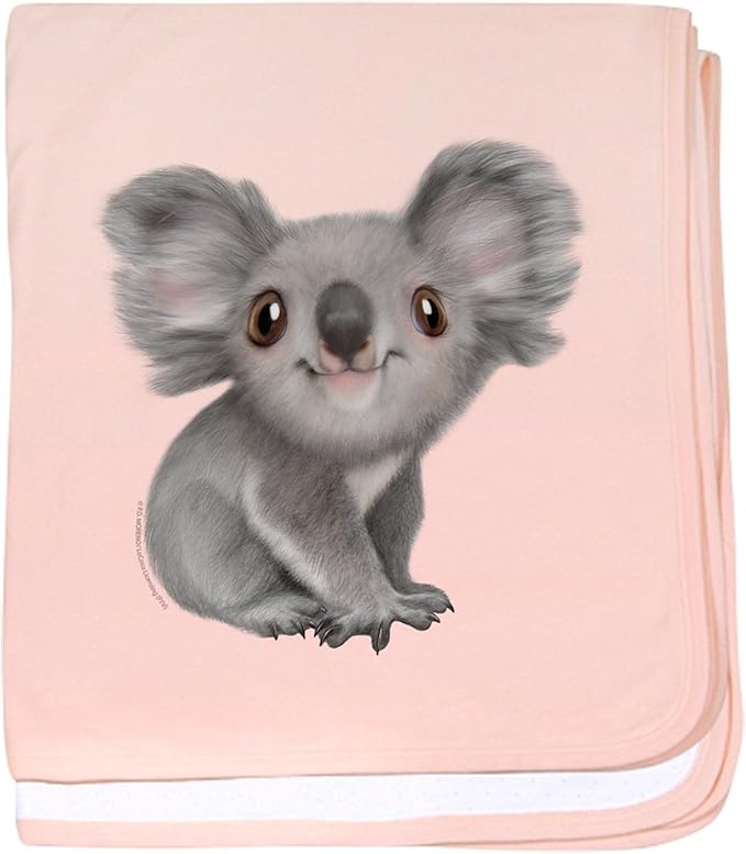 CafePress PD Moreno's Koala Baby Blanket, Super Soft Newborn Swaddle