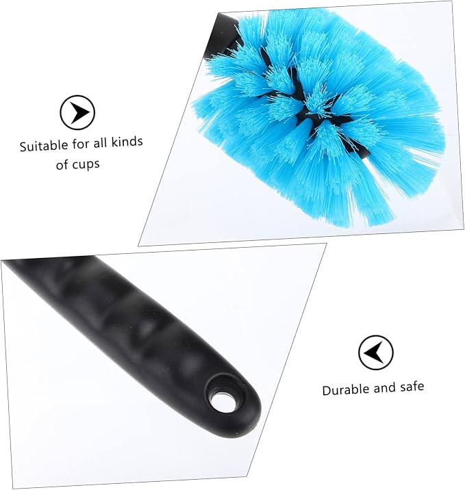 VICASKY Bottle Scrubber Milk Water Bottle Cleaning Brush Extra Long Handle Dishwasher Safe