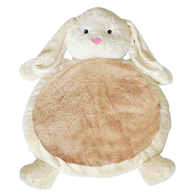 Mary Meyer Bestever Baby Mat, Cream Bunny