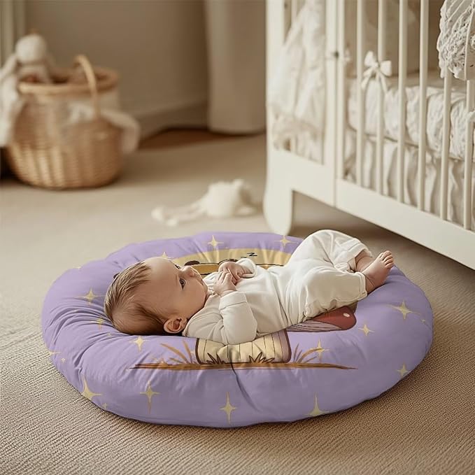 Sleeping Capybara Nursing Pillow Cover Case Plush Breathable Breastfeeding Pillow Slipcover Fits Nursing Pillow Super Soft Snug Positioners for Baby Boy Baby Girl Feeding Cushion Cover