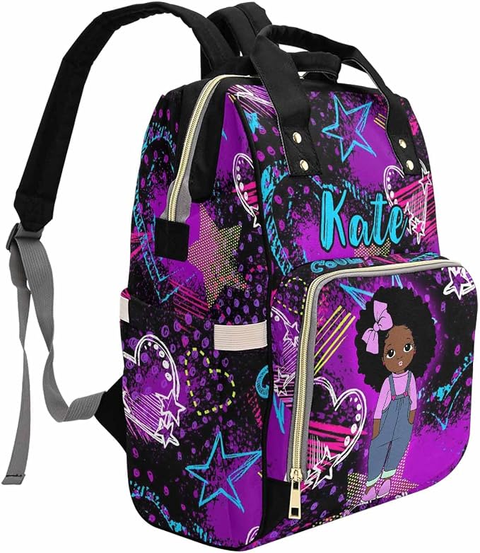 D-Story Customized Diaper Bag Diaper Costume Casual Daypack Hiking Bag Diaper Costume For Mothers Day Multifunction