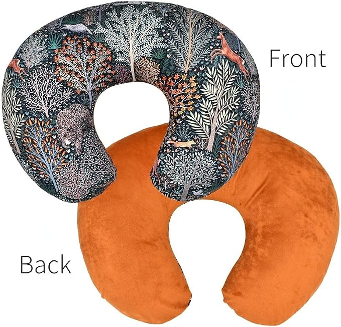 Boyoung Stretchy Nursing Pillow Covers Ultra Soft Slipcovers for Breastfeeding for Baby Girls Boys, Feeding Pillow Cover Fits Standard Infant Support Pillows Positioners Nursing Pillow Case