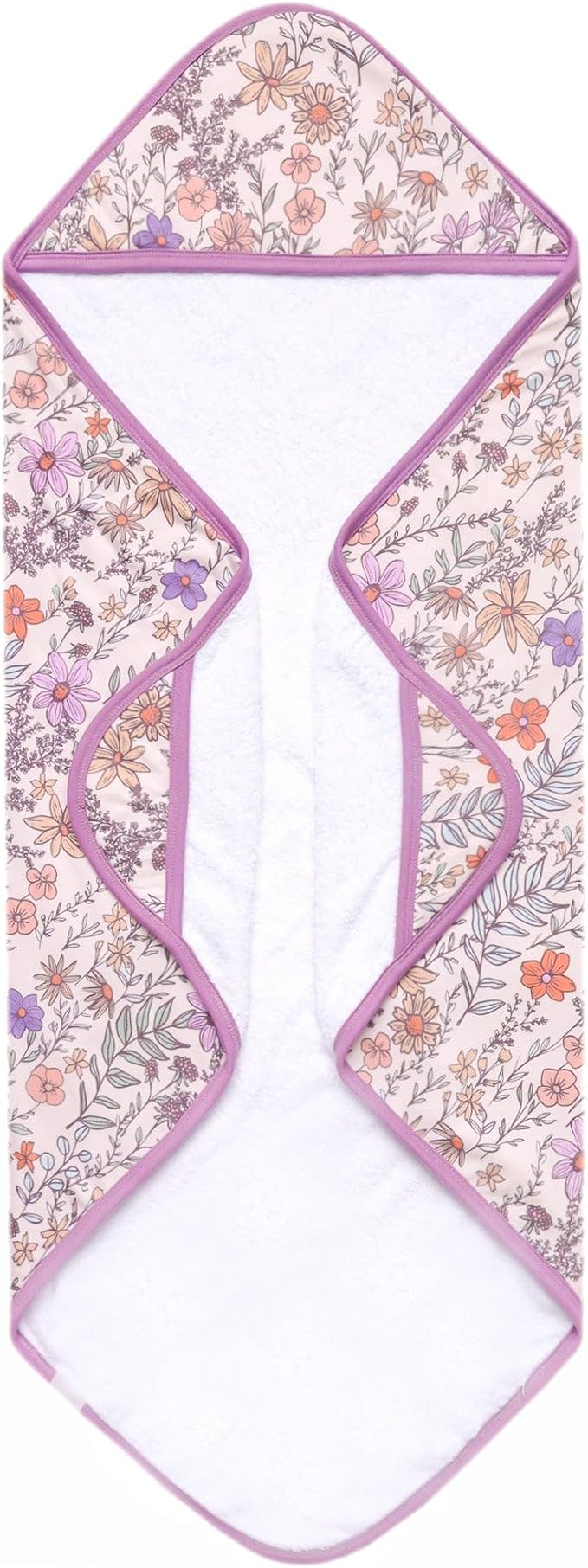 Copper Pearl Premium Knit Hooded Bath Towel Flora