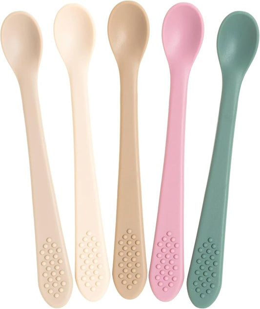 Baby Spoons - Infant Spoons First Stage-First Stage Baby Feeding Spoon Set Gum Friendly - BPA Free