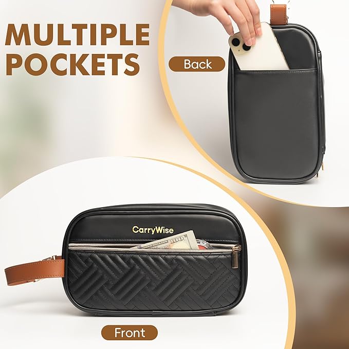 Black Breast Milk Cooler Bag ??Large Capacity, Keeps Milk Cold 8+ Hours, Waterproof Insulated Travel Bag with 3 Ice Packs & Buckle Handle for Nursing Moms, Daycare, Travel