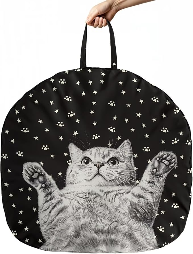 Cat Nursing Pillow Cover Breastfeeding Pillow Slipcover for Baby Boys & Girls Nursing Pillow Case for Newborn Soft Fabric Fits Snug On Infant Pillow Not Included