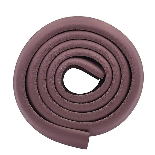 M2cbridge L Shape Extra Thick Furniture Table Edge Protectors Foam Baby 6.5 Ft (Brown)
