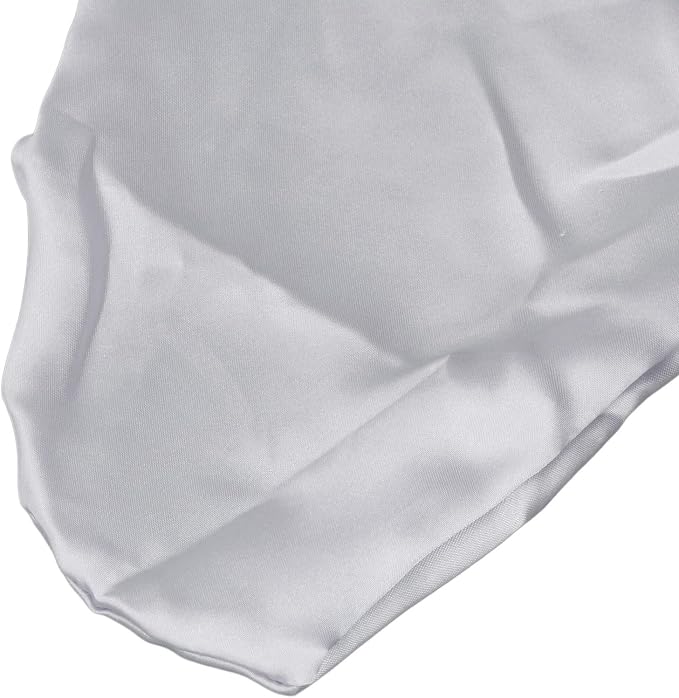 Soft Satin Nursing Pillow Cover, Skin Friendly, Washable, Breathable, Breastfeeding Pillow Slipcover Compatible for Feeding and Newborn Care (Grey)