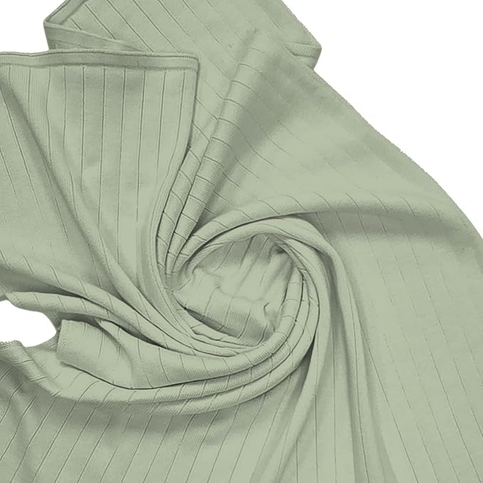 The Ribbed Blanket - 100% Organic Cotton Baby Blanket, American Made, 30x40in - Bassinet, Crib, Stroller - Gift Registry Baby Shower for Newborns and Kids (Seamist)