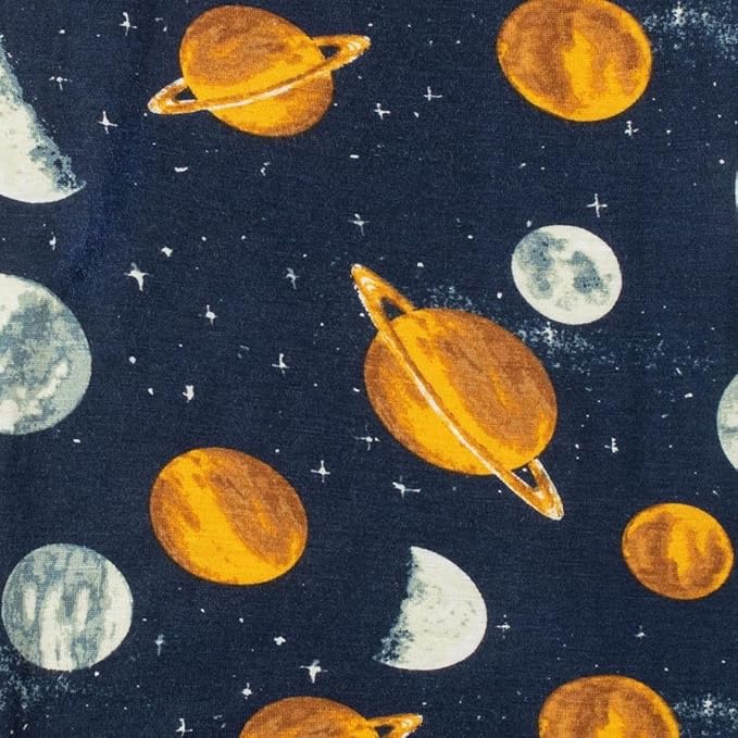 Milkbarn Baby Swaddle Blanket - Soft, Breathable & Gentle Material - Nursery Swaddling Blankets for Boys and Girls, Planets