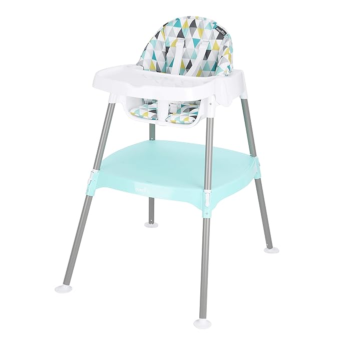 Evenflo Eat and Grow 4-in-1 Convertible High Chair (Prism Triangles)