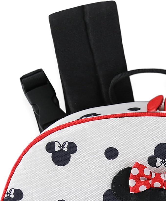 Disney Mickey Mouse Baby Multi-Functional Diaper Bag Backpack with Changing Pad, Stroller Attachment and Insulated Bottle Holder Pockets