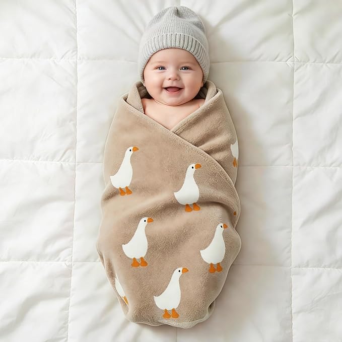 Receiving Baby Blanket,100% Luxury Cotton Knit Baby Blanket,Lightweight Cozy Neutral Swaddling Blanket for Newborns,Boys & Girls,Infant and Toddler