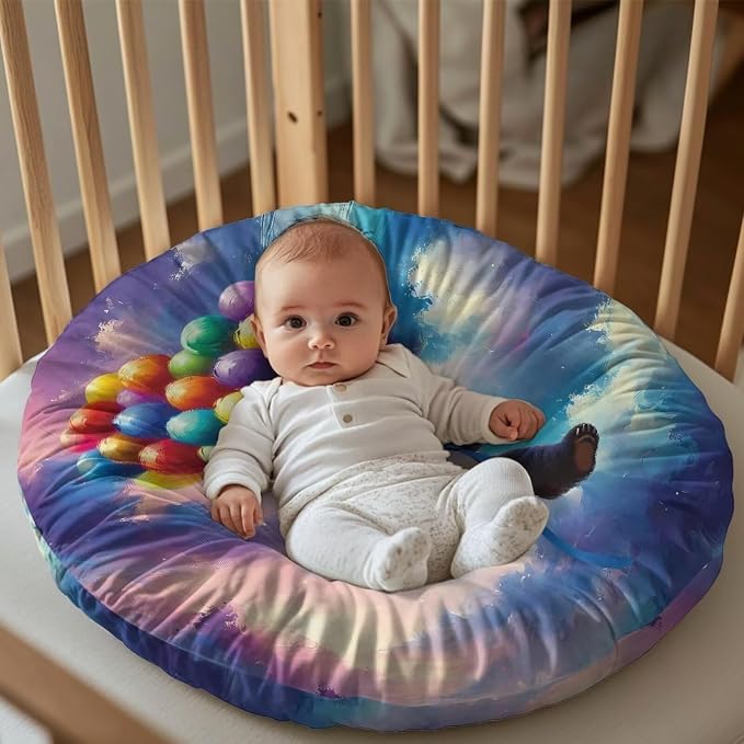 Cute Panda Nursing Pillow Cover for Breastfeeding Pillow Ultra Soft and Cozy Nursing Pillow Slipcovers,Nice Newborn Gift Best Choice for Mom or Baby Pillow Not Included