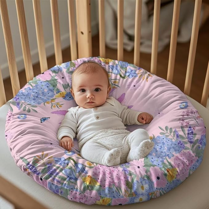 Pink Axolotl Breastfeeding Pillow Cover Nursing Pillow Cover Pillow Slipcover Detachable Nursing Pillow Protective Cas Baby Feeding Supplies Soft and Cozy Cover