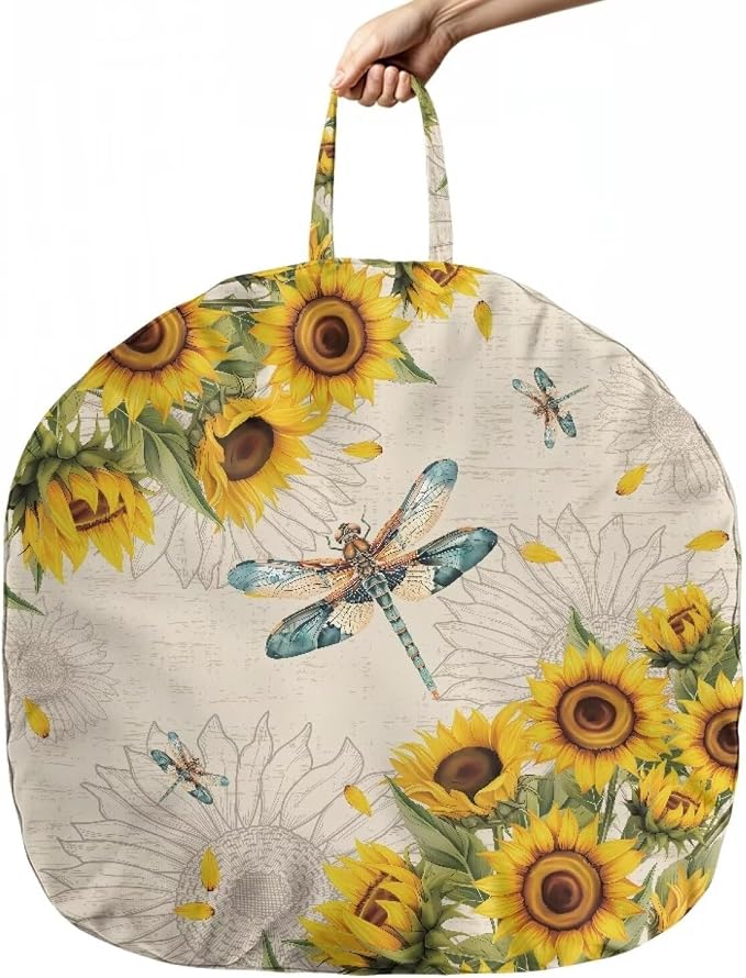 Sunflower Dragonfly Breastfeeding Pillow Cover Nursing Pillow Cover Pillow Slipcover Detachable Nursing Pillow Protective Cas Baby Feeding Supplies Soft and Cozy Cover