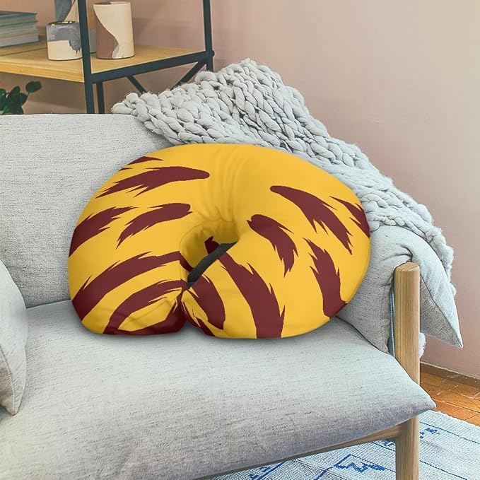 Tiger Stripe Nursing Pillow Cover, Washable & Breathable Nursing Pillow Case for Newborn Breastfeeding Pillow Slipcover for Baby Boys & Girls