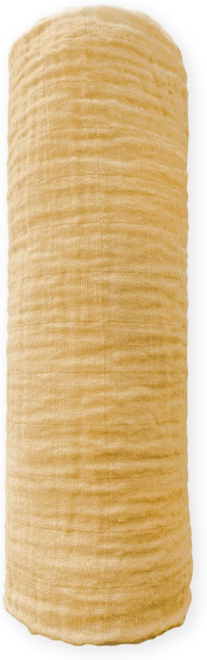 SwaddleDesigns Cotton Muslin Swaddle Blanket, Receiving Blanket for Baby Boys & Girls, Best Registry Gift, 46x46 inches, Gold