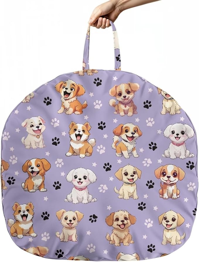 Cute Puppy Nursing Pillow Cover Floral Neutral Breastfeeding Pillow Cover Fits 26in*24in Nursing Pillow for Baby Boy Girl,Neutral Baby Nursing Pillow Cover Pillow Not Included